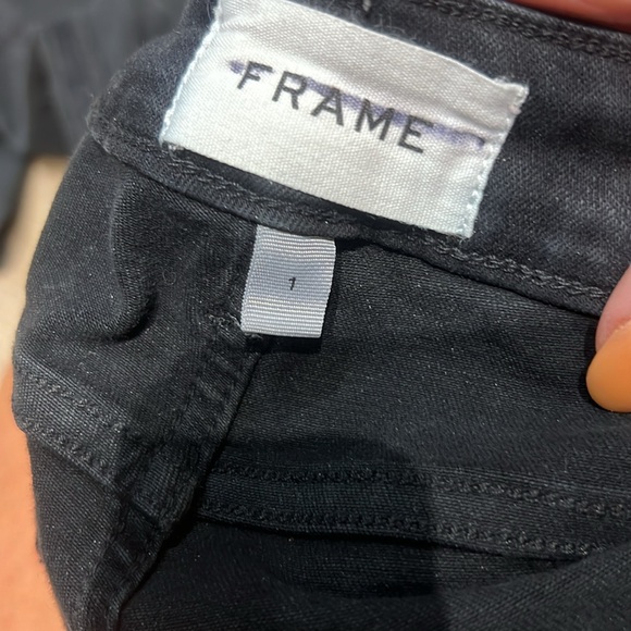 Frame black skinny jeans NWT - Picture 4 of 6